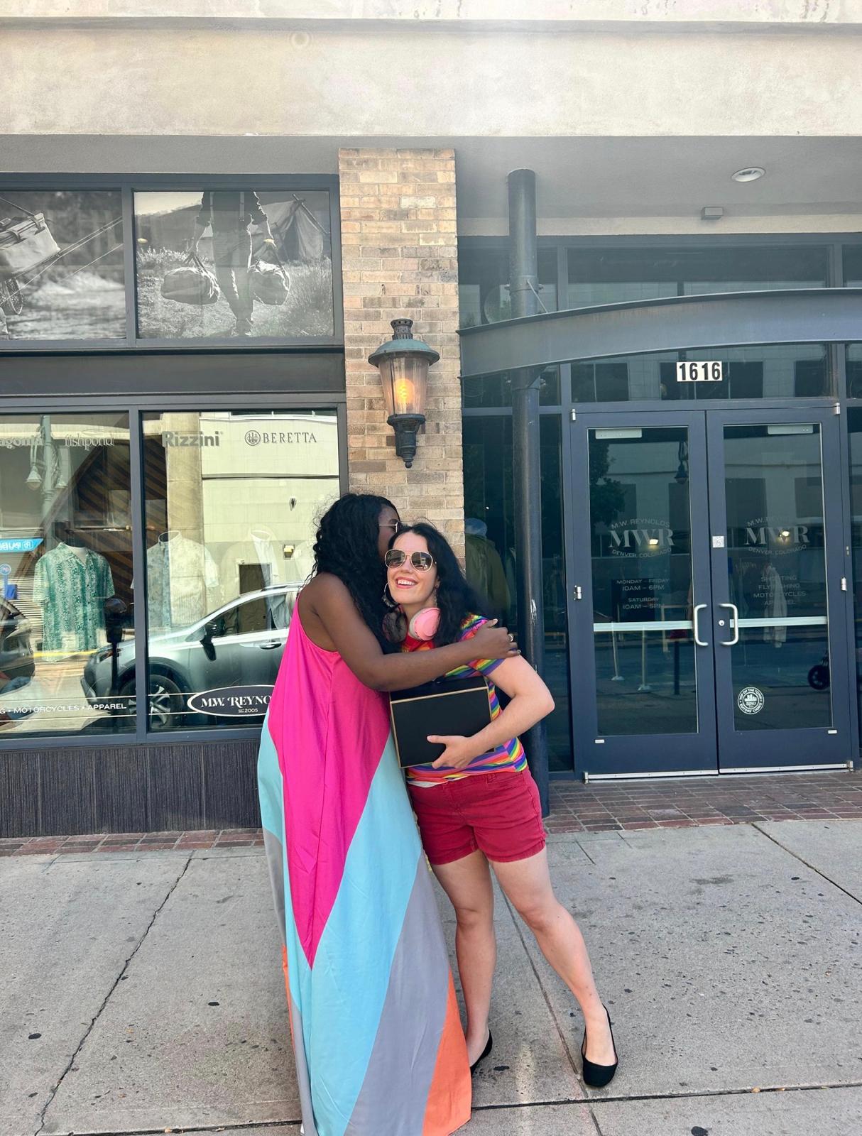 Bloom Box delivery event showing community support and encouragement